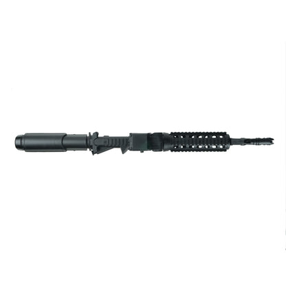 M4A1 Gel Blaster with Tactical Optics – Displaying the M4A1 gel blaster equipped with tactical optics for enhanced targeting -BRRRT