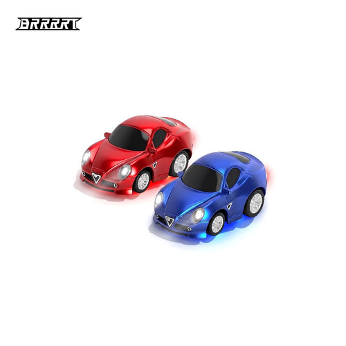 Mini 1/72 Racing RC Car with Gyro Control & LED Lights