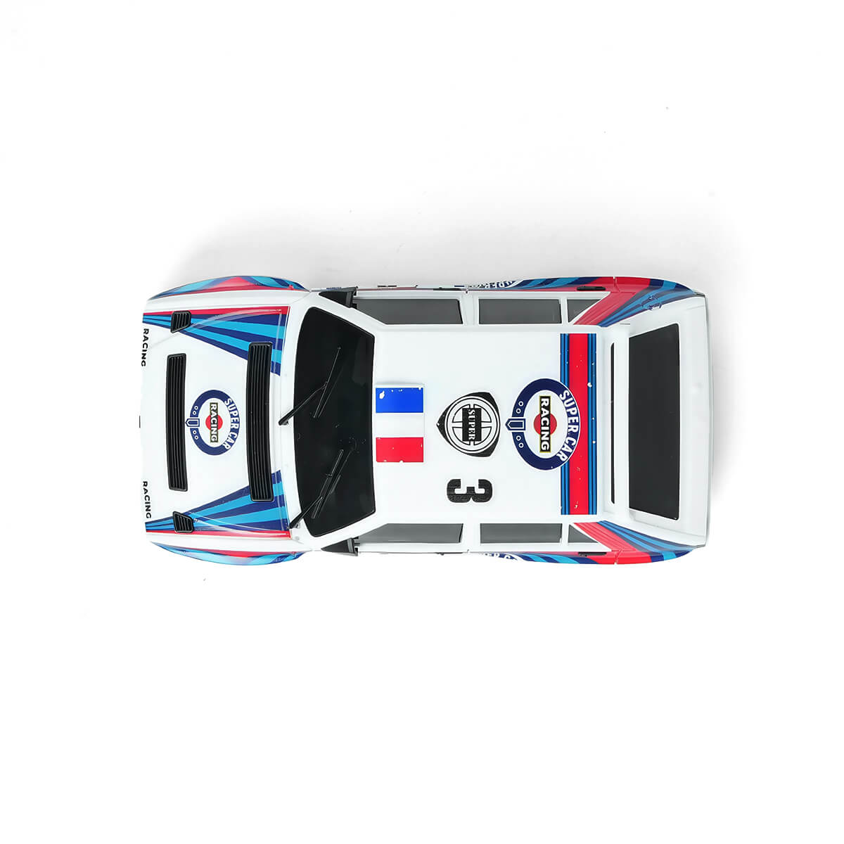alt
Mini-RC-Driftauto 1/28 4WD mit Gyrostabilisierung, Draufsicht – BRRRRT