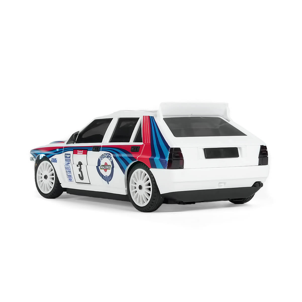 Mini-RC-Driftauto 1/28 4WD mit Gyrostabilisierung und Heckspoiler – BRRRRT