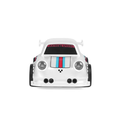 Mini RC Drift Car Smart Racing Toy White Front - BRRRRT
