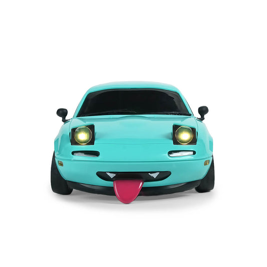 RC Car Drift RTR Side View with Chrome Wheels – BRRRRT