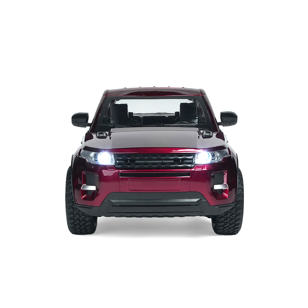 RC Rock Crawler 1/14 Scale 4WD Off-Road Car Front View - BRRRRT