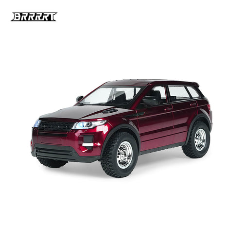 RC Rock Crawler 1/14 Scale 4WD Off-Road Car Front Angled View - BRRRRT