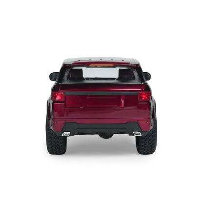 RC Rock Crawler 1/14 Scale 4WD Off-Road Car Rear Angle View - BRRRRT