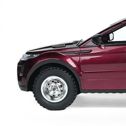 RC Rock Crawler 1/14 Scale 4WD Off-Road Car Side Profile Angle with Rubber Tires - BRRRRT