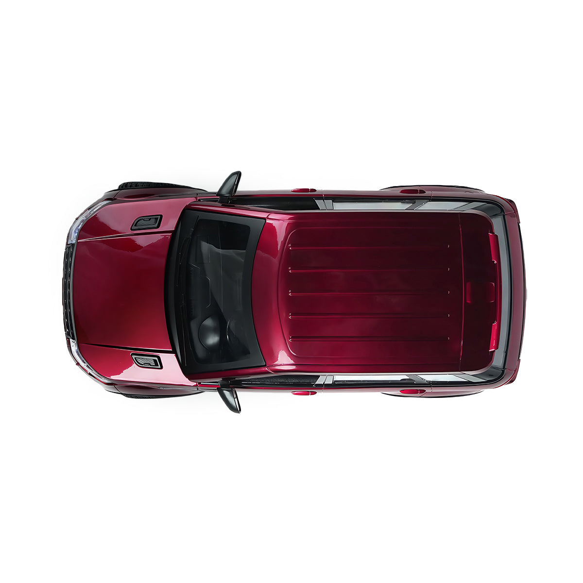 RC Rock Crawler 1/14 Scale 4WD Off-Road Car Top-Down View Showing Detailed Roof - BRRRRT