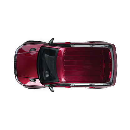 RC Rock Crawler 1/14 Scale 4WD Off-Road Car Top-Down View Showing Detailed Roof - BRRRRT