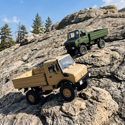 RC Rock Crawler 1/12 Scale Military Off-Road Truck -BRRRRT