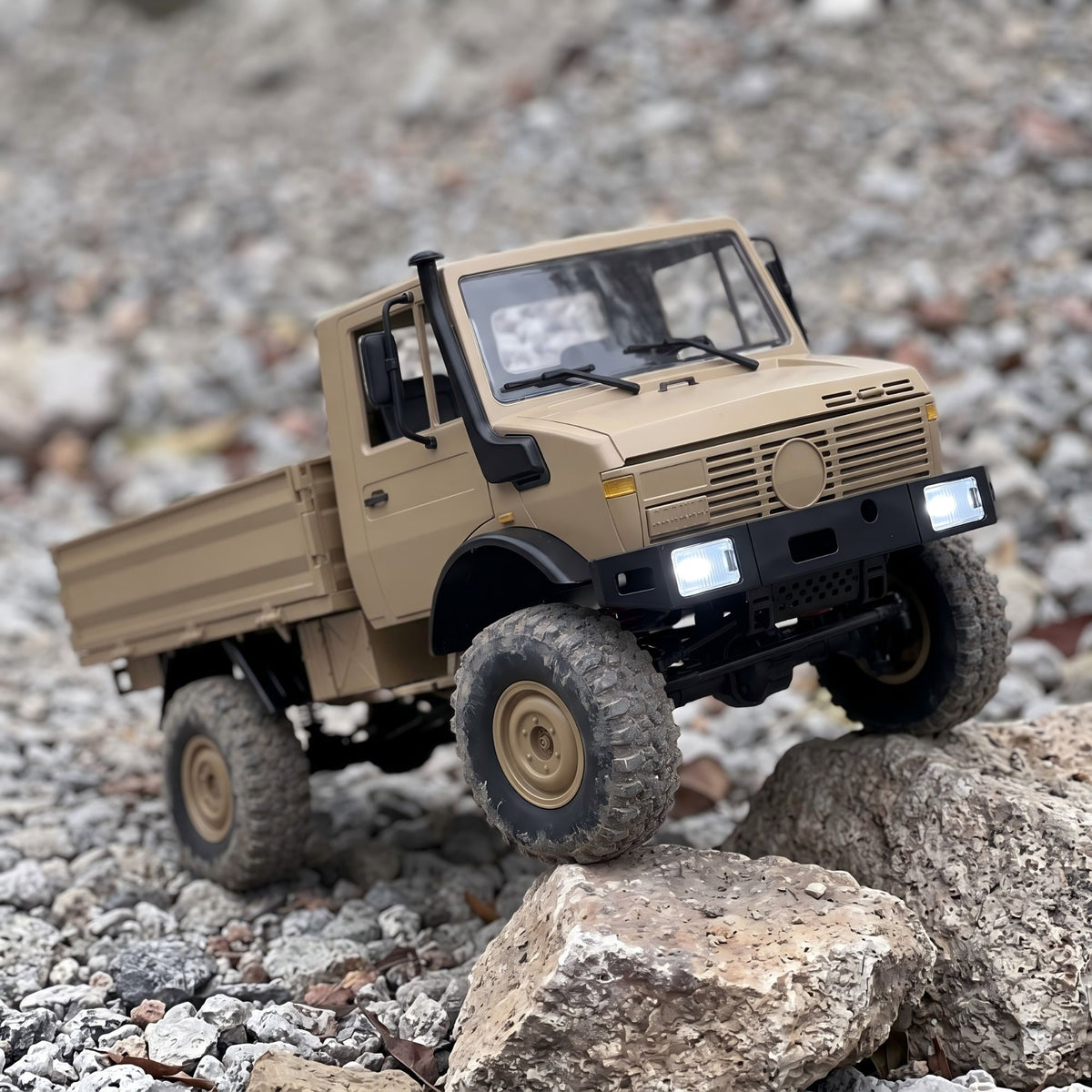 RC Rock Crawler 1/12 Scale Military Off-Road Truck -BRRRRT