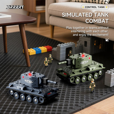 1/64 Mini RC Battle Tank