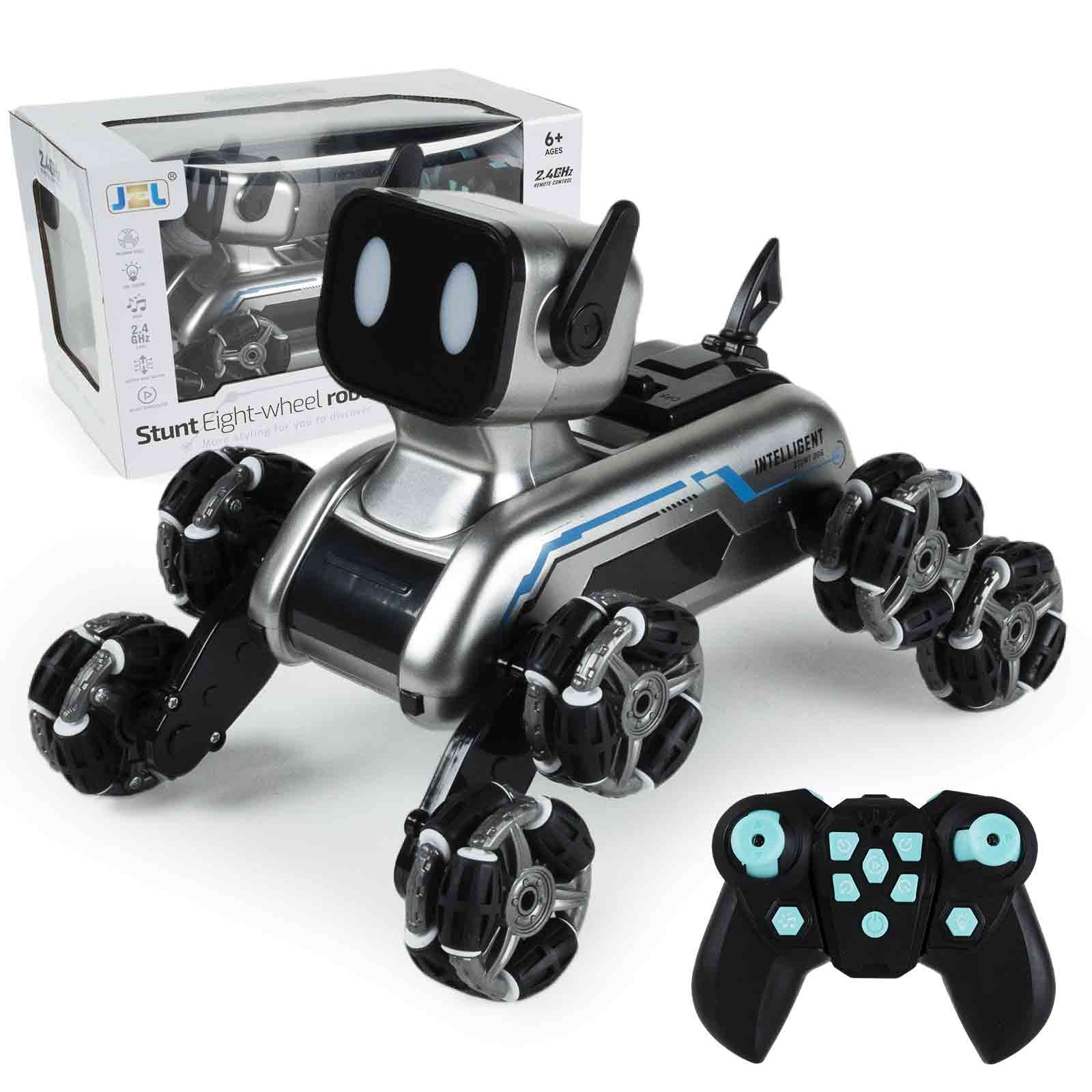 Smart RC Eight-wheel Robot Dog Car - BRRRRT