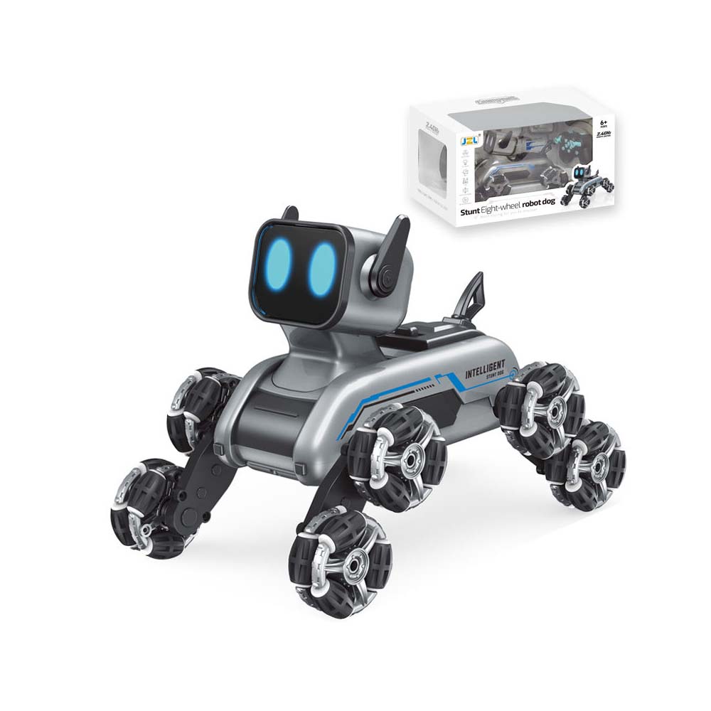 Smart RC Eight-wheel Robot Dog Car - BRRRRT