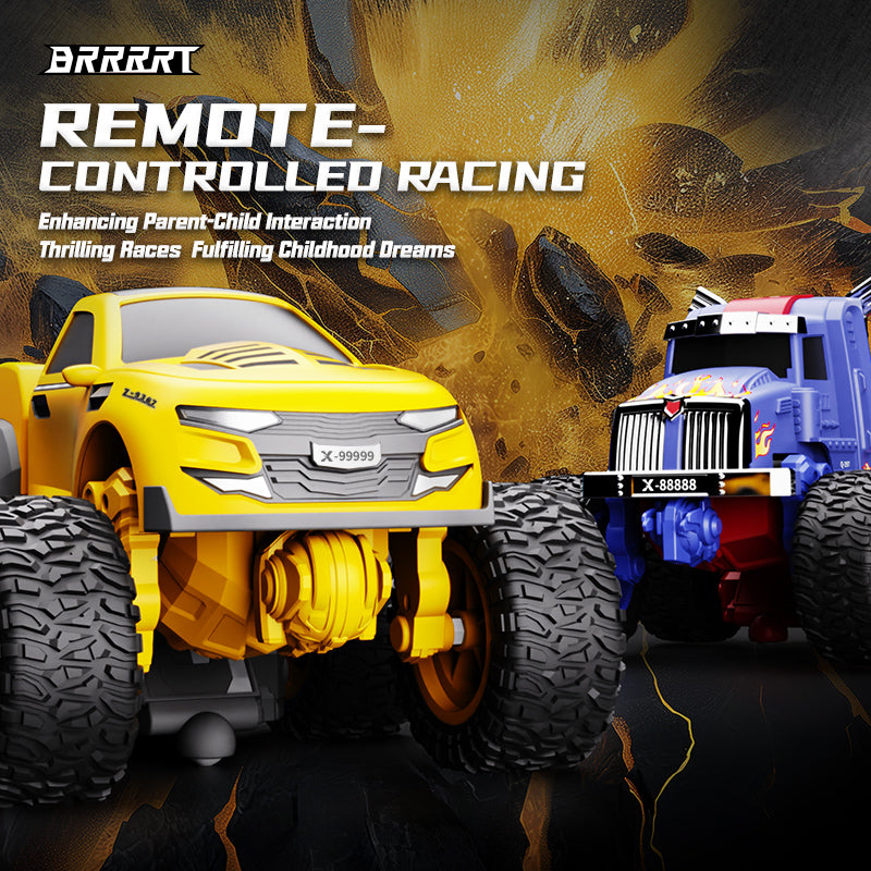 Deformable RC Vehicle One Touch Transformation Side View-BRRRRT