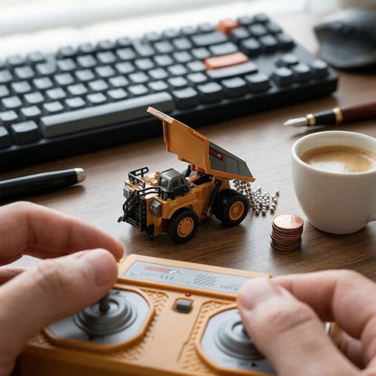 BRRRRT 1/64 Mini RC Dump Truck
