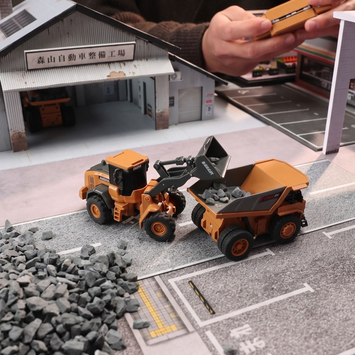 1/64 Mini RC Construction Vehicle Set-BRRRRT