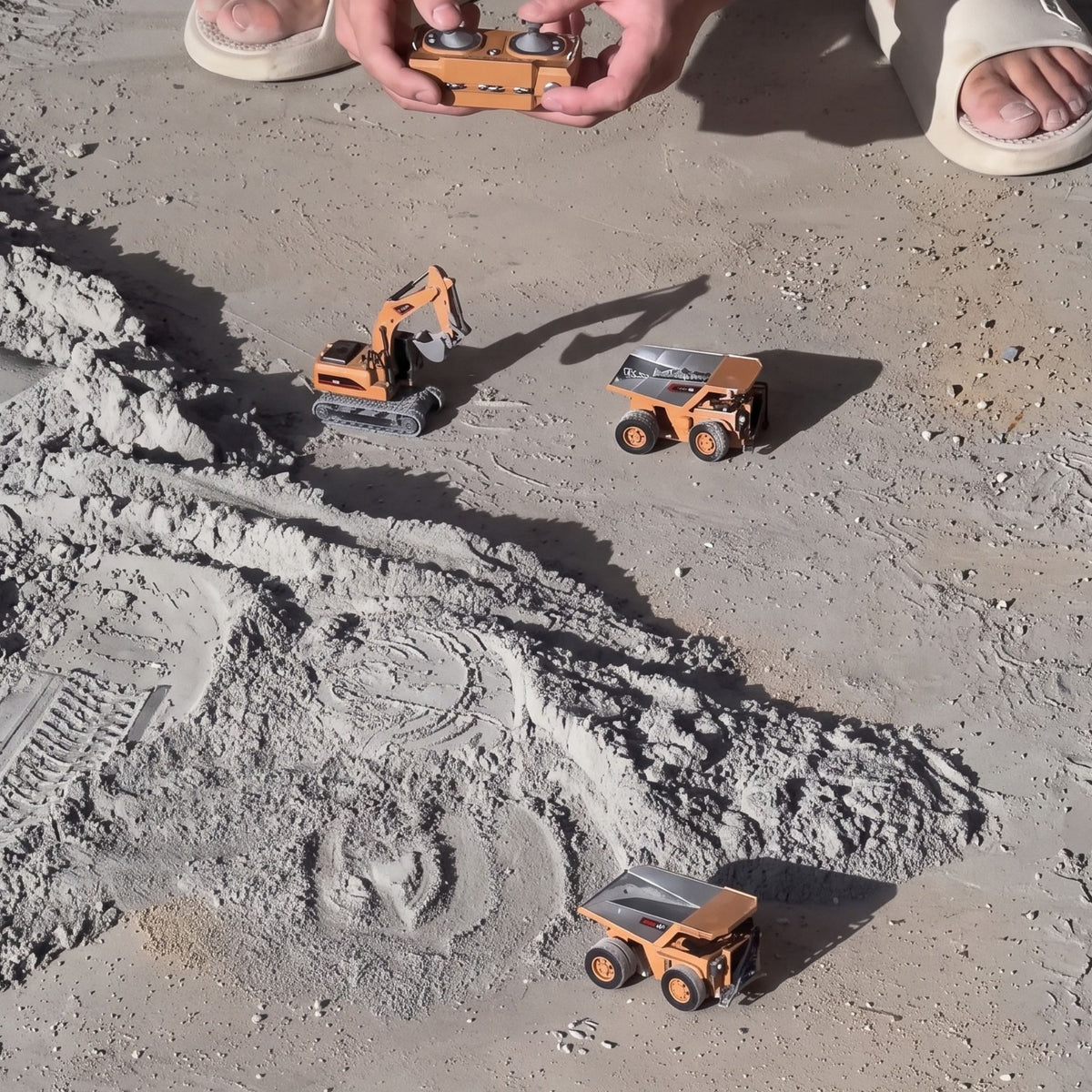 1/64 Mini RC Construction Vehicle Set-BRRRRT