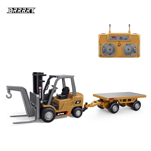BRRRRT 1/64 RC Desktop Mini Forklift with Trailer