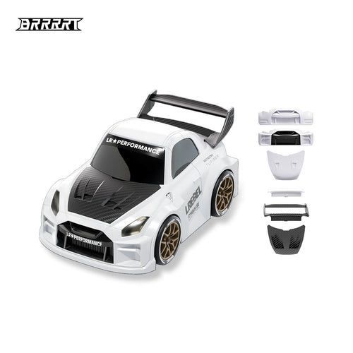 Customizable Mini RC Drift Car with Magnetic Accessories