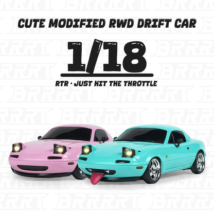 Cute Tongue Modified MX-5 1/18 RWD Drift Car RTR