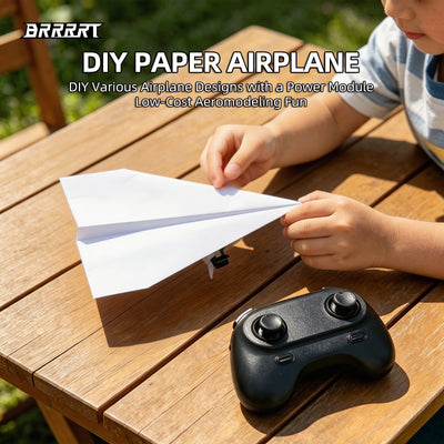 BRRRRT Remote Control Paper Airplane designs