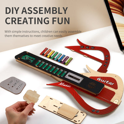 DIY Wooden Electric Guitar Toy - BRRRRT