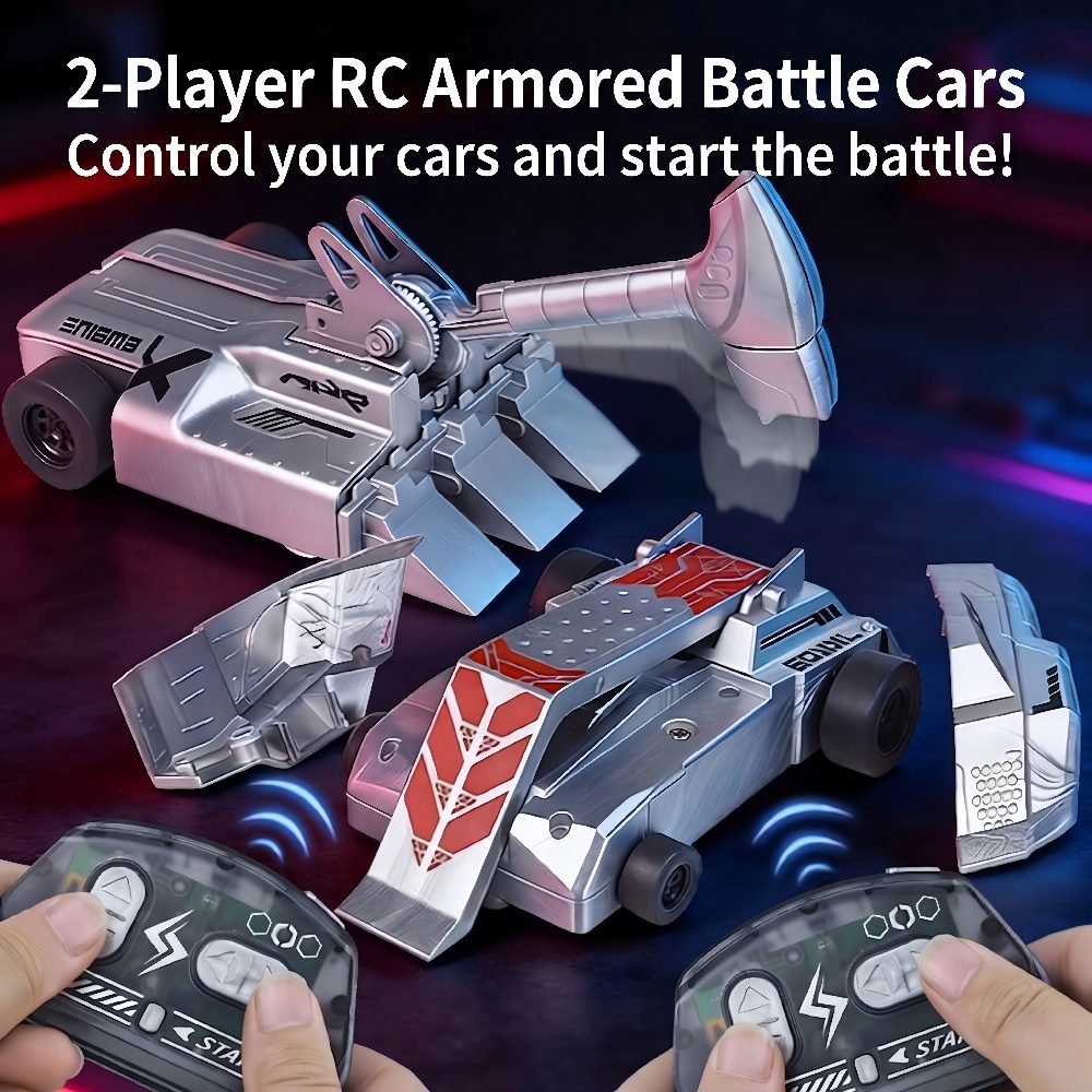 Gladiator Clash Dual-Player RC Battle Cars Set battle