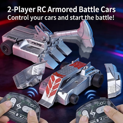 Gladiator Clash Dual-Player RC Battle Cars Set battle