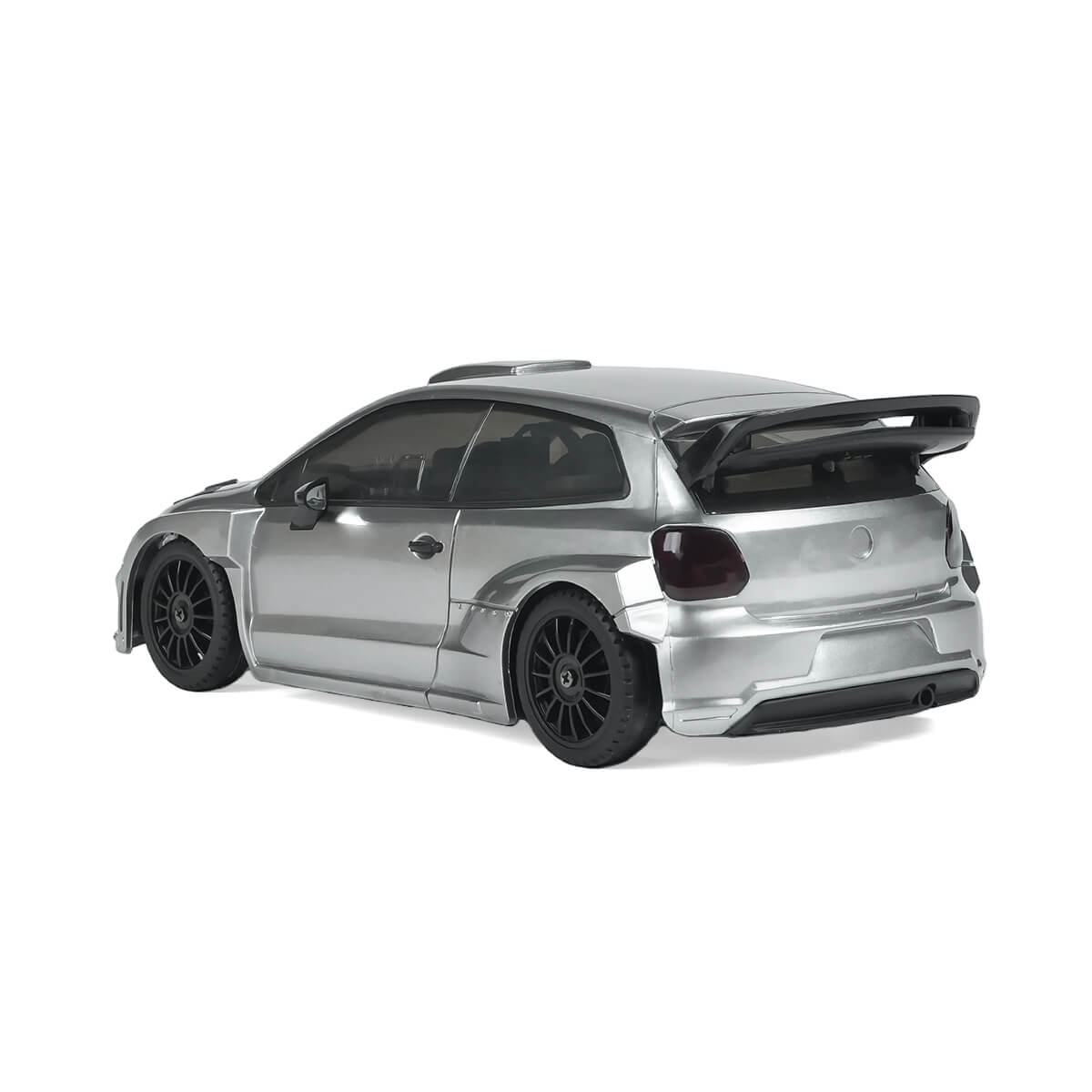 LD2801 1/28 RC Drifter 4WD System Silver Scale Model Side Profile -BRRRRT
