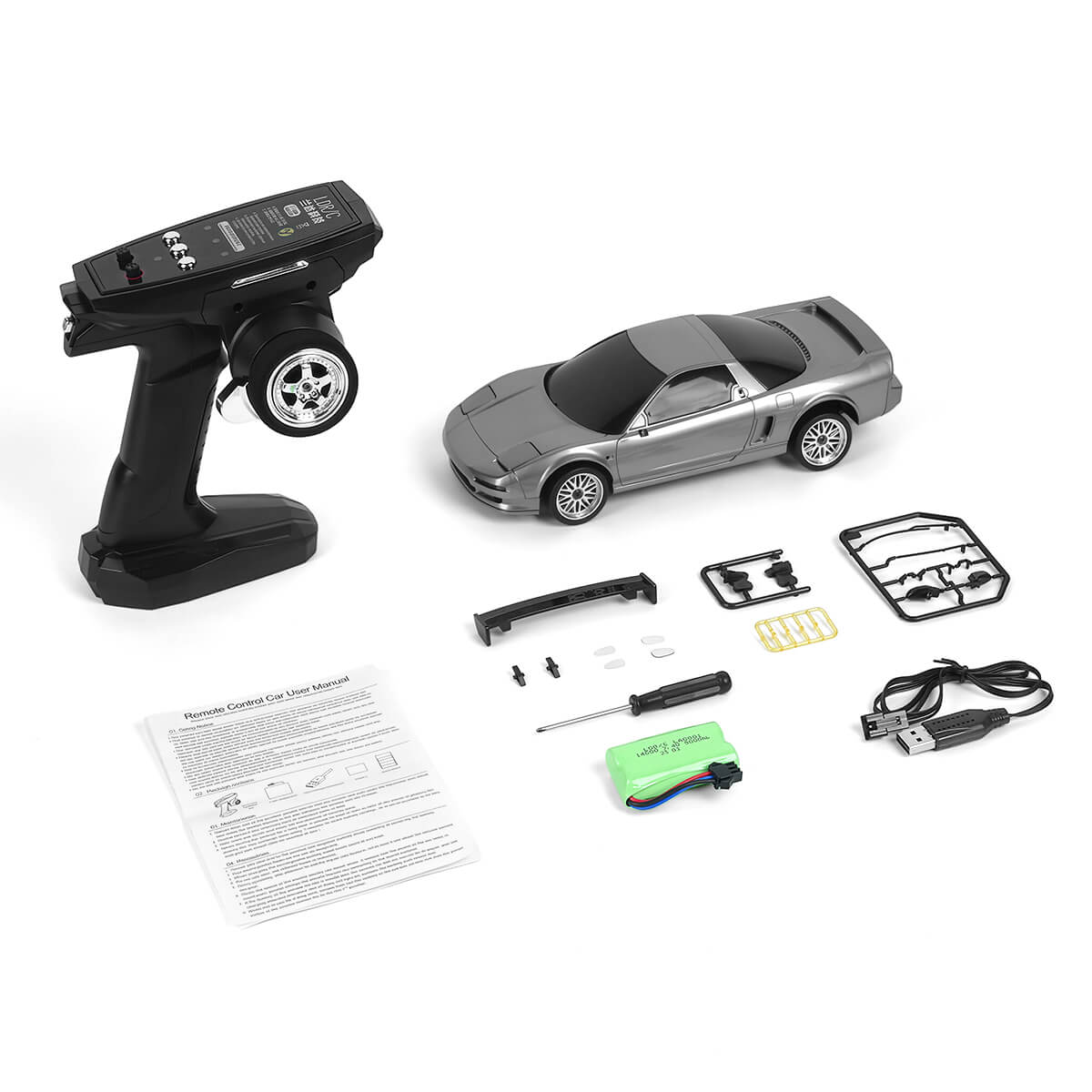 LDRC 1803 1/18 Scale 2.4G High-Speed RC Car with Gyro