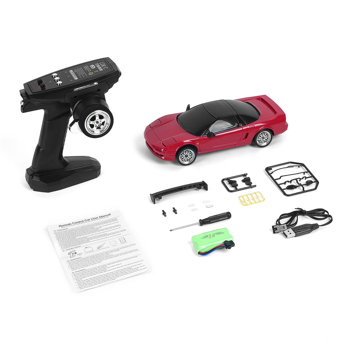 LDRC 1803 Full Set Including Remote Controller Battery USB Cable And Spare Parts -BRRRRT