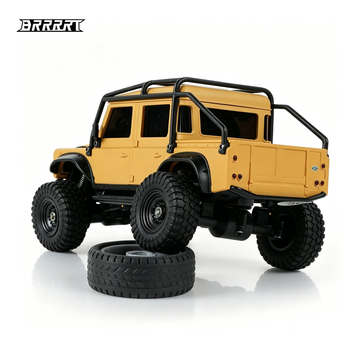 Licensed 1:43 Land Rover Defender 110 RC Crawler