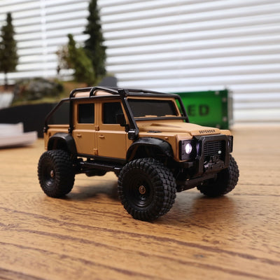 Licensed 1:43 Land Rover Defender 110 RC Crawler