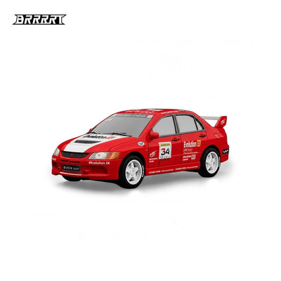 Licensed 1:64 Mitsubishi Lancer Evolution IX WRC RC Drift Car