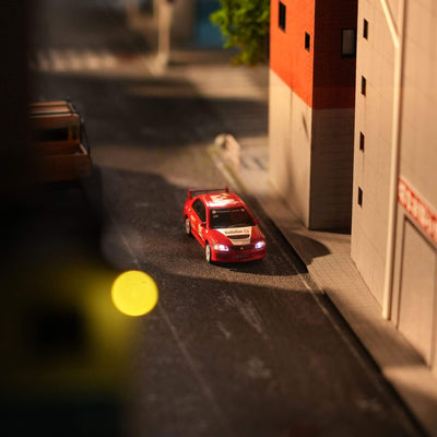 Licensed 1:64 Mitsubishi Lancer Evolution IX WRC RC Drift Car