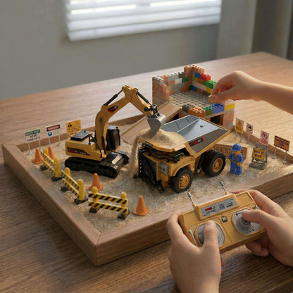 BRRRRT 1/64 Remote Control Mini Excavator