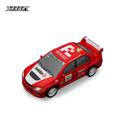 Licensed 1:64 Mitsubishi Lancer Evolution IX WRC RC Drift Car 