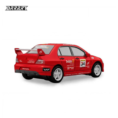 Licensed 1:64 Mitsubishi Lancer Evolution IX WRC RC Drift Car