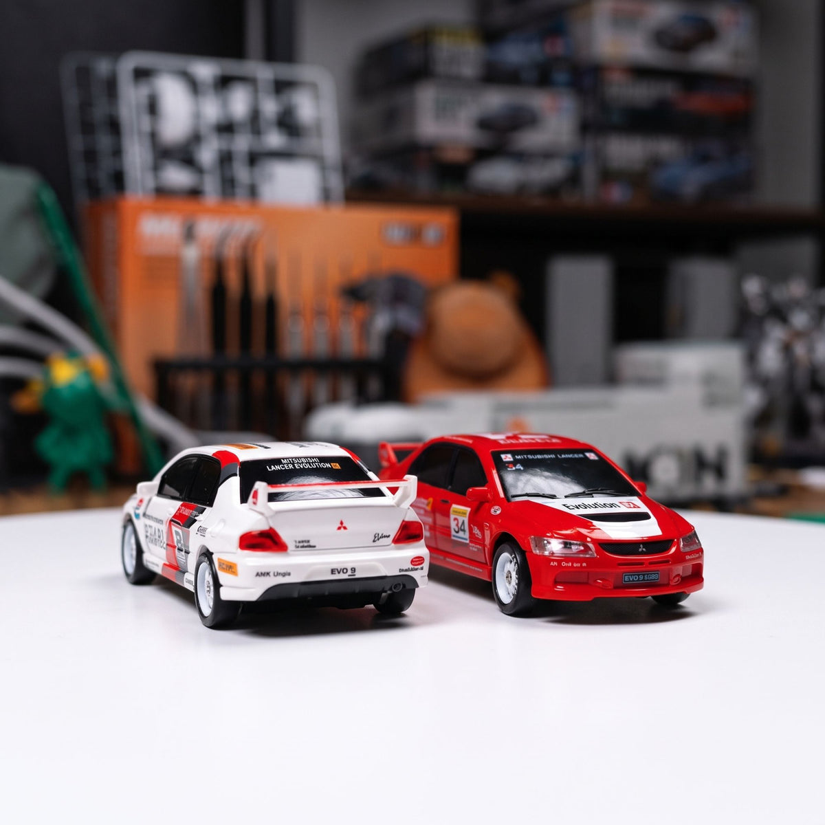 Licensed 1:64 Mitsubishi Lancer Evolution IX WRC RC Drift Car