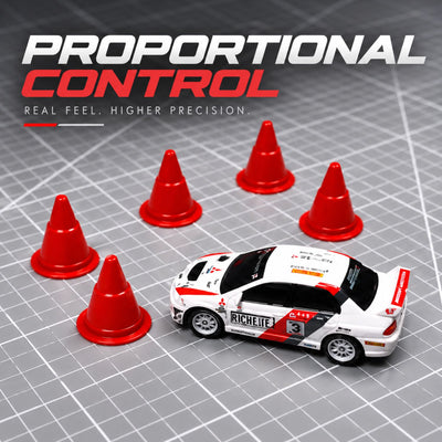 Licensed 1:64 Mitsubishi Lancer Evolution IX WRC RC Drift Car