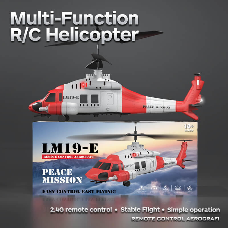 Multi-Function Remote-Controlled Helicopter box