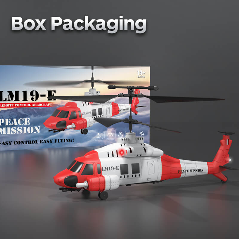 Multi-Function Remote-Controlled Helicopter with Gyroscope and LED