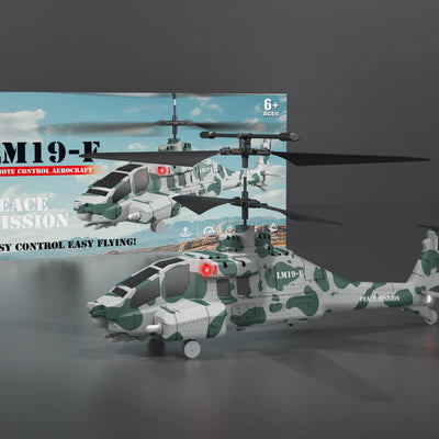 Multi-Function Remote-Controlled Helicopter box