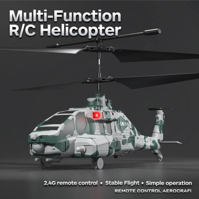 Multi-Function Remote-Controlled Helicopter green details