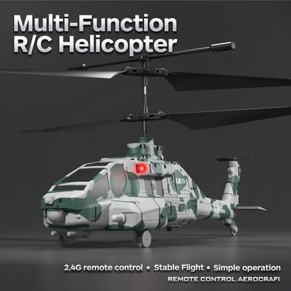 Multi-Function Remote-Controlled Helicopter with Gyroscope and LED