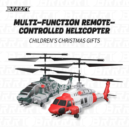 Multi-Function Remote-Controlled Helicopter with Gyroscope and LED