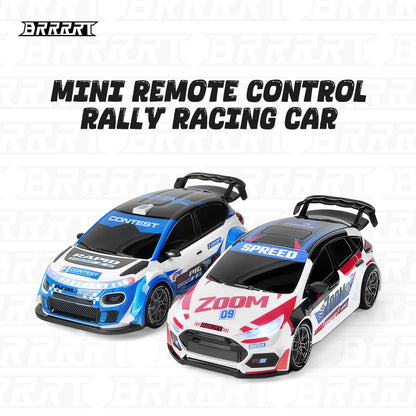 RC Rally Car in Dusty Terrain with High-Toughness Explosion-Proof Design, Impact-Resistant -BRRRRT