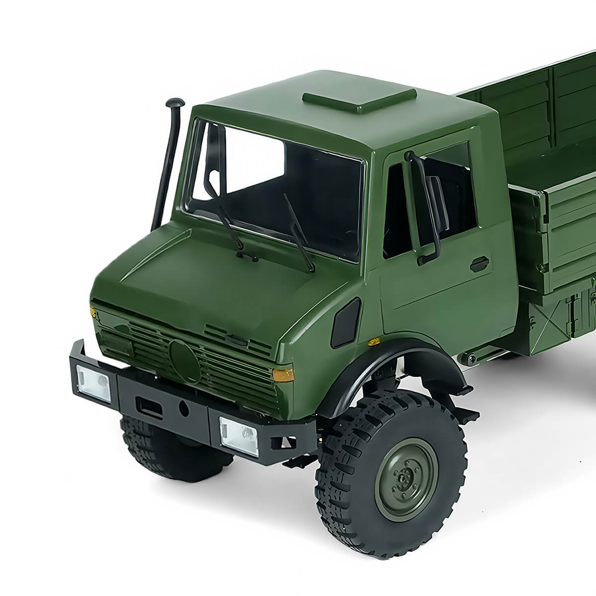 RC Rock Crawler 1/12 Scale Military Truck Heavy Duty Drop Side Bed-BRRRRT