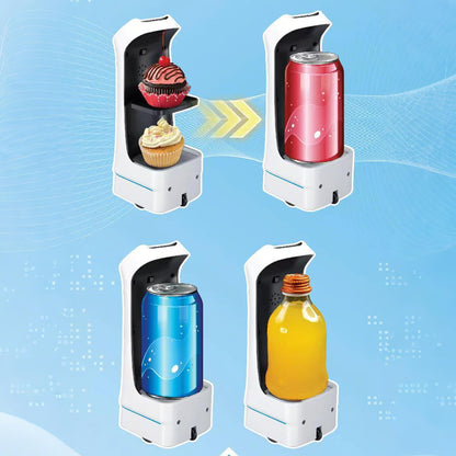 Remote-Controlled Delivery Robot with LED Lights and Navigation