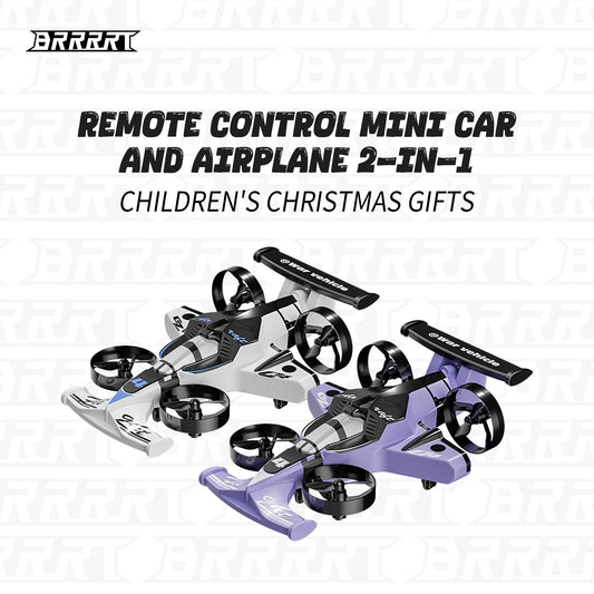 Remote-controlled Flying Car and Drift Car 2‑in‑1
